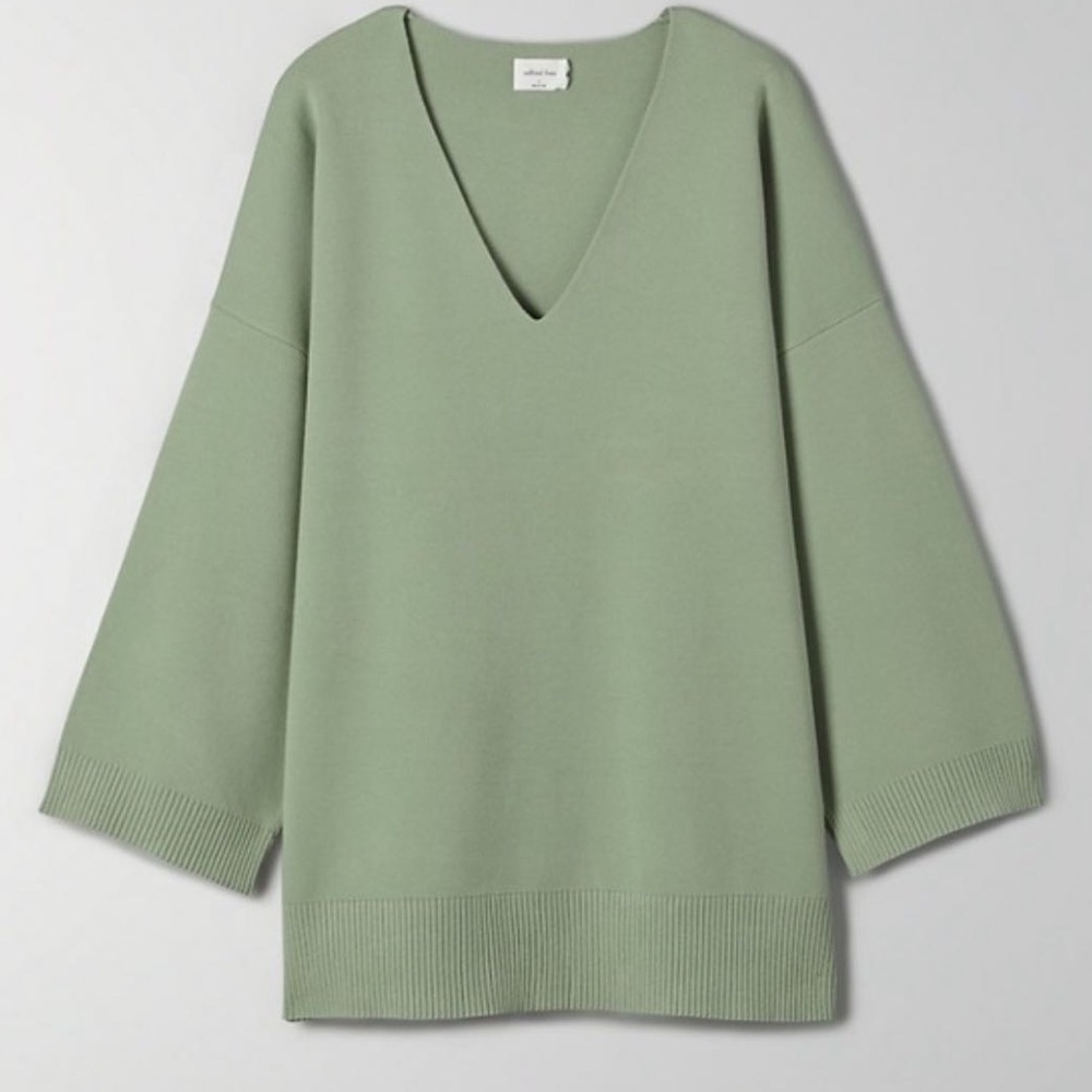 wilfred free souvenir Oversized V-neck sweater - Picture 2 of 5